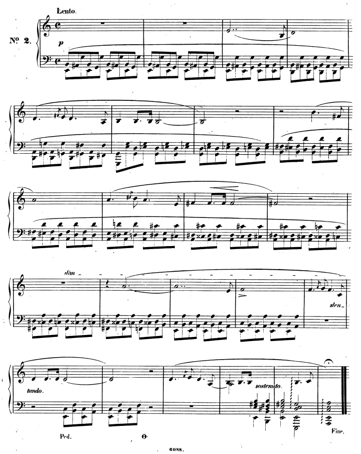 Chopin Prelude Op 28 No 2