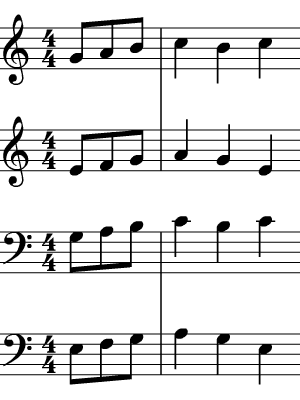 8 bars of music picture