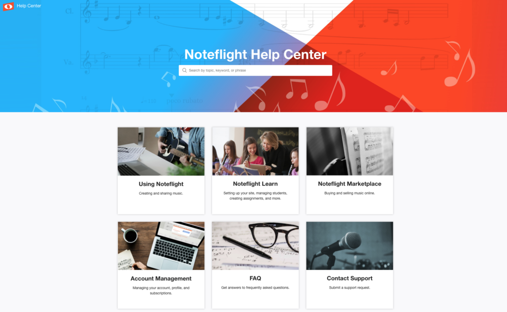 Noteflight Help Center
